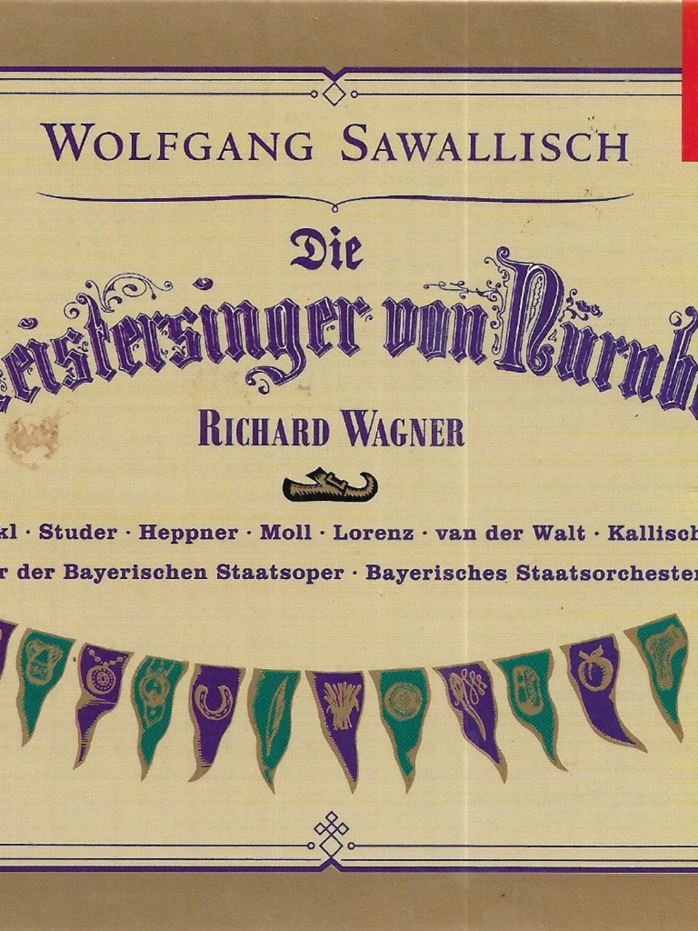 Richard Wagner: Die Meistersinger Von Nurnberg 4-CD Set Wolfgang Sawallisch